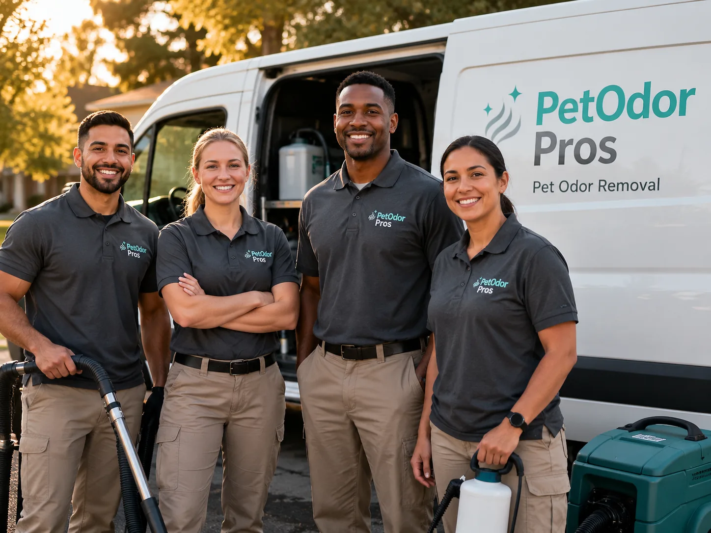 Pet Odor Removal team serving Atherton, CA